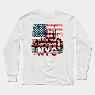 NYC Art Long Sleeve T-Shirt